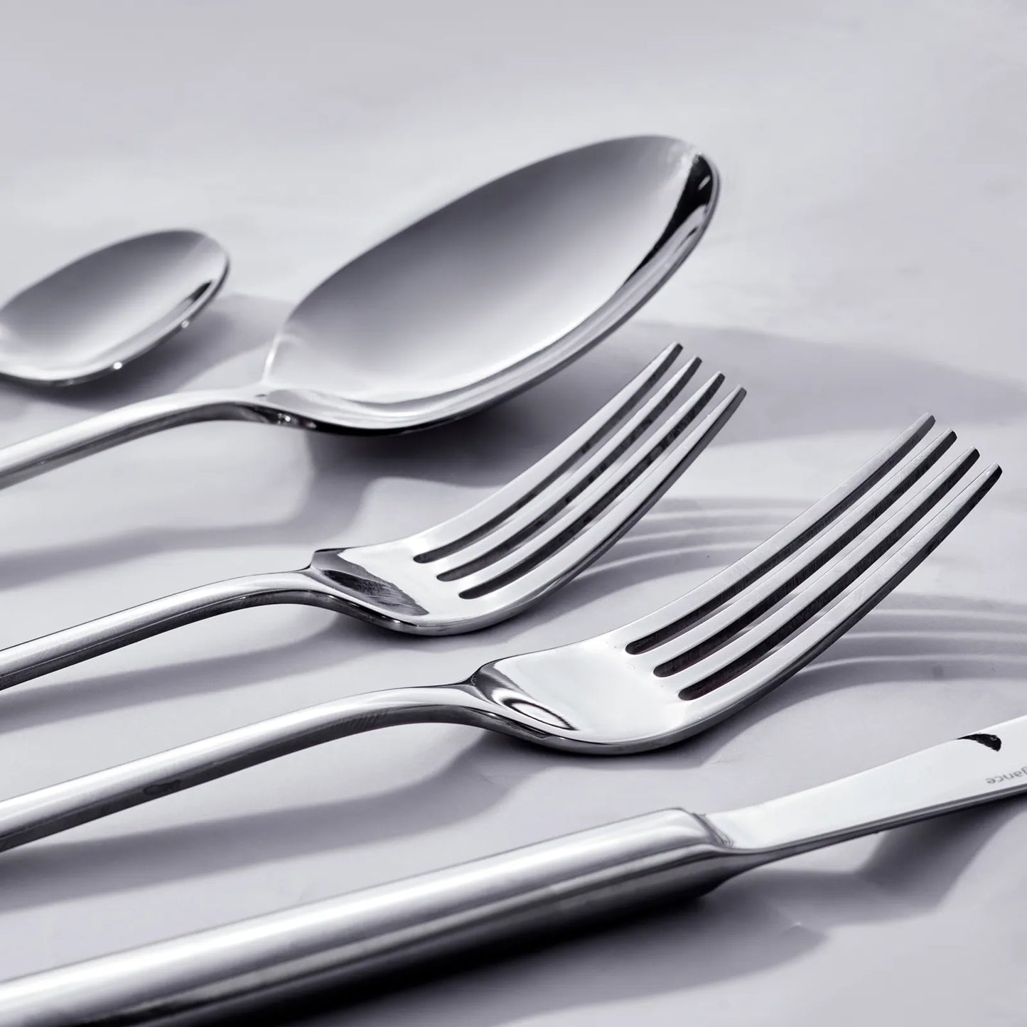 Karaca Tivoli 60 Piece 12 Person Fork Spoon Knife Set – Stainless Steel