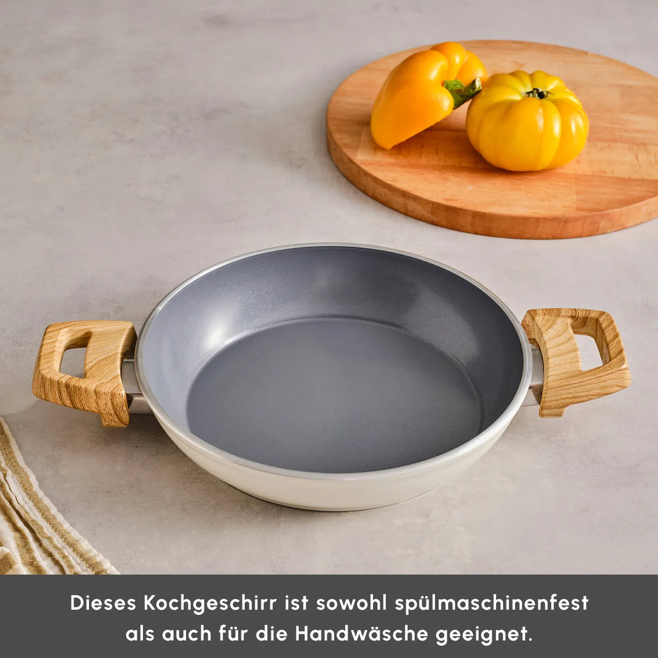 Karaca Swiss Crystal 20 cm Sahan Crème – Juli Campagne: 1 Koop 2 Verzending