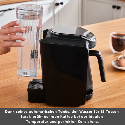 Karaca Hatır Black Water Tank Smart Turkish Coffee Machine