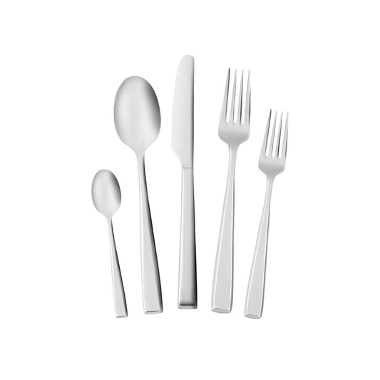 Karaca New Linus Elegance 60 Piece Dinner Set – 12 Person Stainless Steel Set