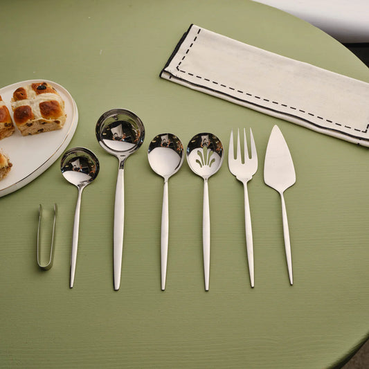 Karaca İnci Platinum 7 Piece Serving Set