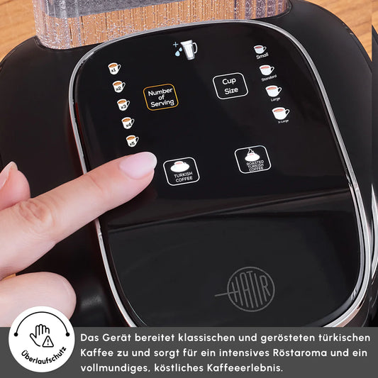 Karaca Hatır Rosegold Water Tank Smart Turkish Coffee Machine