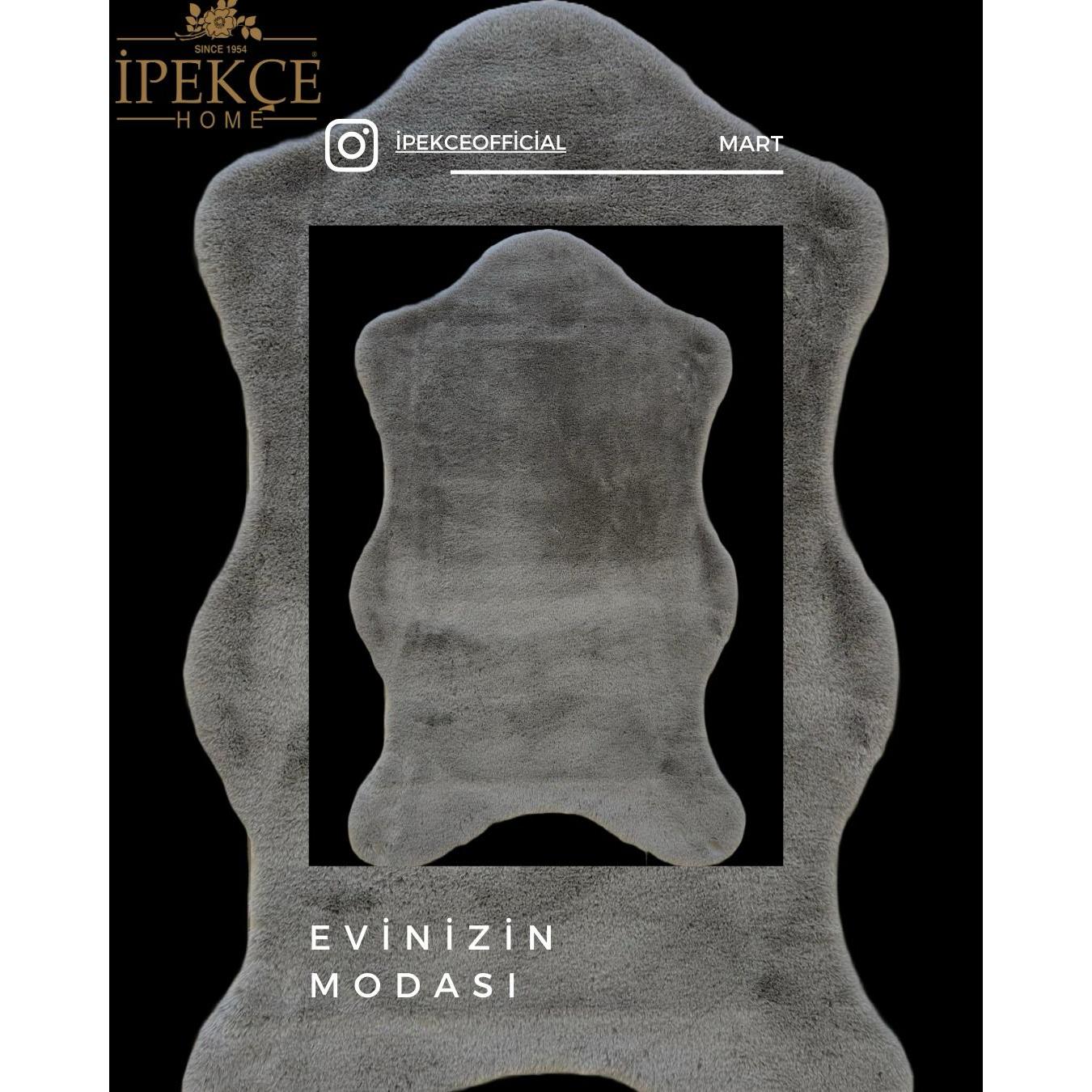 İpekçe Lina Series Tavsan Tuyu Hali - 80x150 cm -