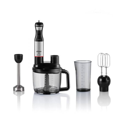 Arzum AR1157-S Forte Multi Blender Set – 1000W – Grating, Chopping, Whisking – Black
