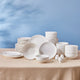 Karaca Forever Bone Even 56 Piece Dinner Set – Balanced and Stylish Presentations on Tables