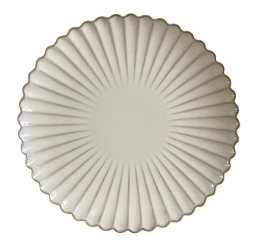 Bricard Paris 25 Piece 6 Person Porcelain Dinner Set - White