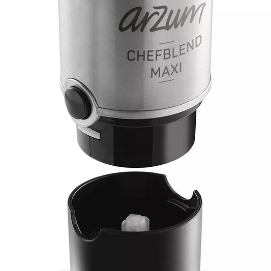 Arzum AR1162 Hand Blender – 1000W – Turbo Function – Metal Tip – Black