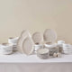 Karaca Cupid Earth 55 Parça Stoneware 12 Kişilik Modern Yemek Takımı