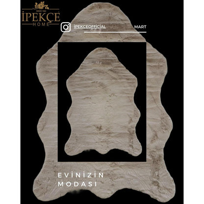 İpekçe Lina Series Tavsan Tuyu Hali - 80x150 cm -