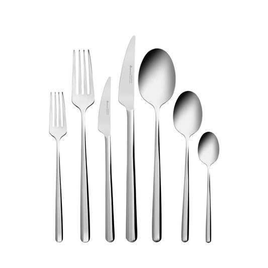 Karaca Boreas 84 Piece 12 Person Fork Spoon Knife Set – Stainless Steel