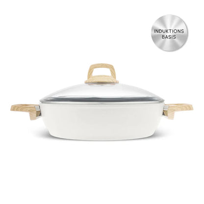 Karaca Swiss Crystal 30 cm Karnıyarık Pan Crème – Juli Campagne: 1 Koop 2 Verzending
