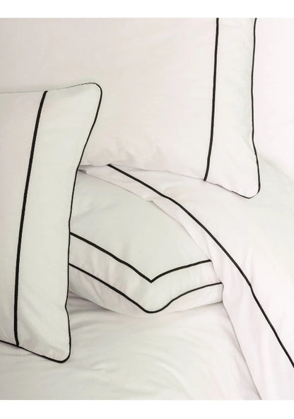 Coton Box Mahur Double Bed Duvet Cover Set – 100% Cotton, Plain Pattern, Fitted Sheet Without Elastic