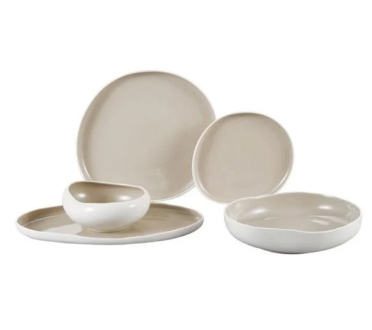Acar Siena Beige 29 Piece Dinner Set