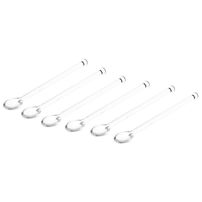 Schafer 6 Parca Cam Kasik Seti - 14.5 cm