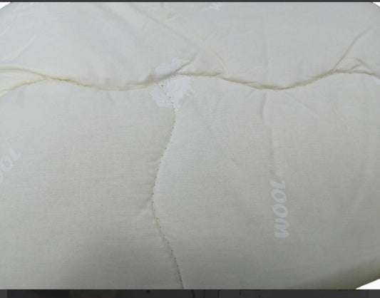 Silky Double Wool Quilt – (100% Natural)