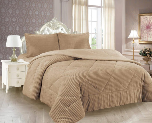 İpekçe Super Soft Dolly Quilt Set 3 Pieces 220x240 cm