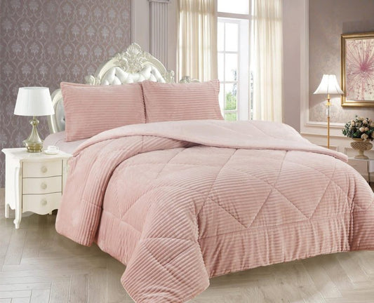 İpekçe Super Soft Dolly Quilt Set 3 Pieces 220x240 cm