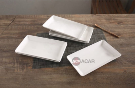 Acar White Boat Shaped Presentation Plate – POR-008087